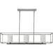Progress Lighting - P400225-009 - Three Light Island Chandelier - Chadwick - Brushed Nickel