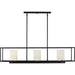 Progress Lighting - P400225-031 - Three Light Island Chandelier - Chadwick - Black