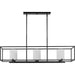 Progress Lighting - P400225-031 - Three Light Island Chandelier - Chadwick - Black