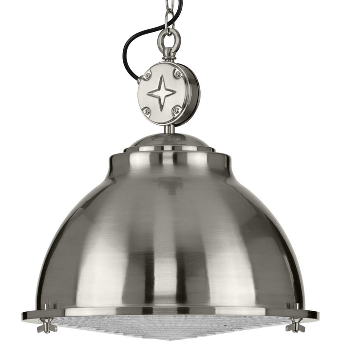 Progress Lighting - P500212-009 - One Light Pendant - Medal - Brushed Nickel