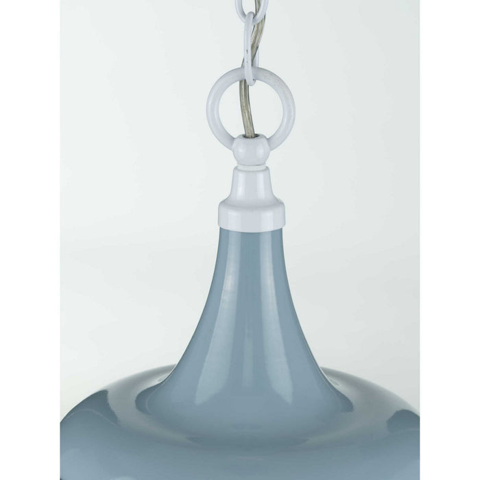 Progress Lighting - P500236-164 - One Light Pendant - Bastille - Coastal Blue