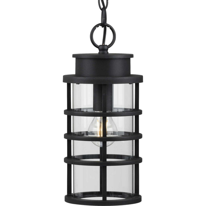 Progress Lighting - P550061-031 - One Light Hanging Lantern - Port Royal - Black