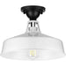 Progress Lighting - P550070-030 - One Light Semi Flush Mount - Cedar Springs - White