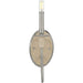 Progress Lighting - P710074-009 - One Light Wall Bracket - Durrell - Brushed Nickel