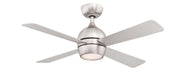 Fanimation - FP7644BN - 44 Inches Ceiling Fan - Kwad 44 - Brushed Nickel
