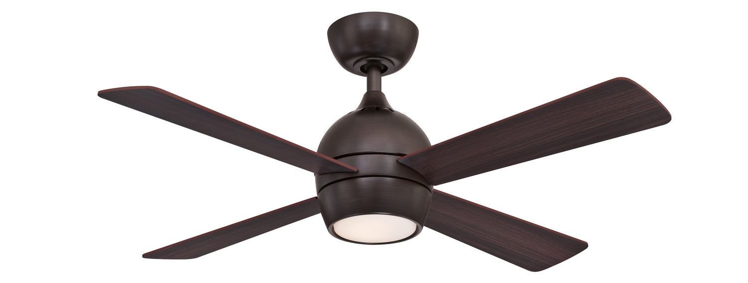 Fanimation - FP7644DZ - 44 Inches Ceiling Fan - Kwad 44 - Dark Bronze