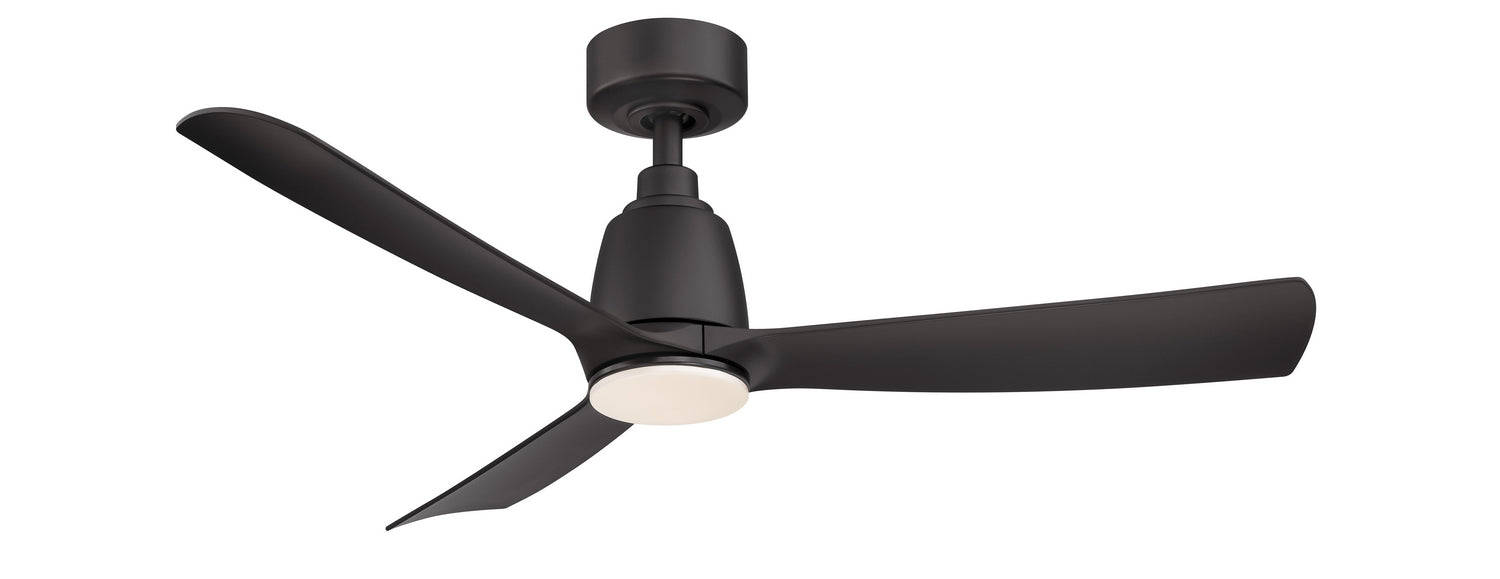 Fanimation - FPD8547BL - 44 Inches Ceiling Fan - Kute 44 - Black