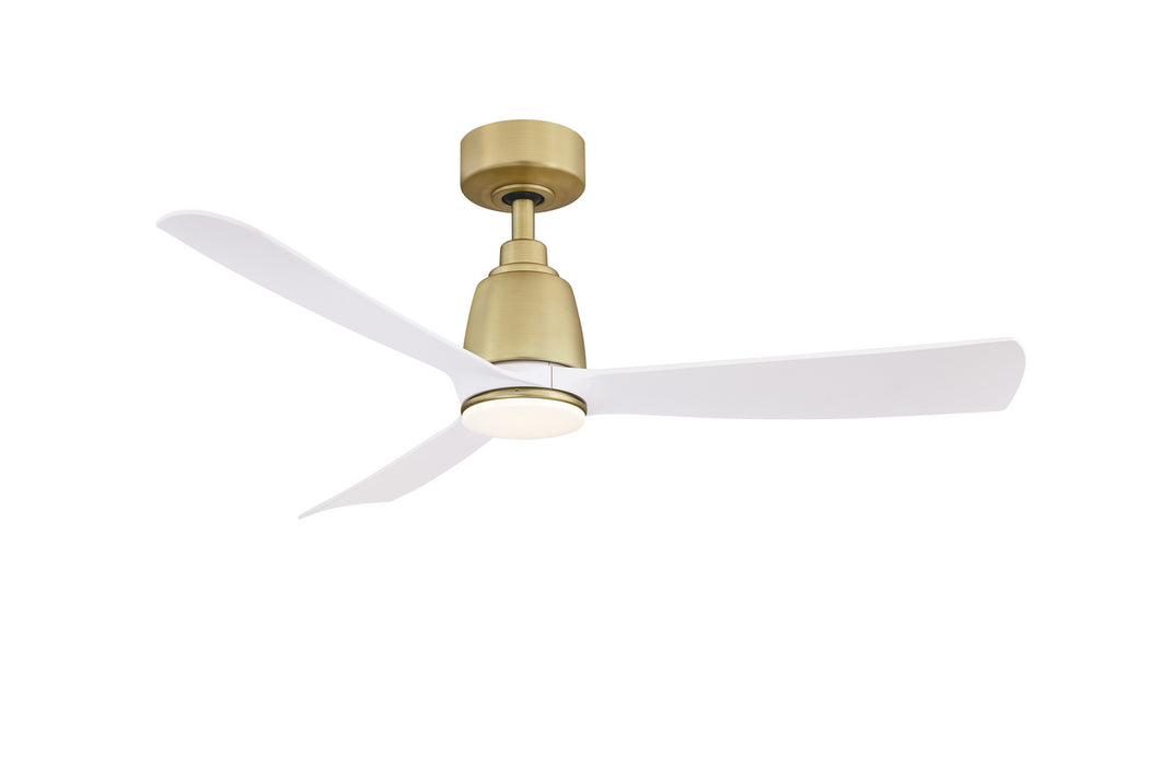 Fanimation - FPD8547BS - 44 Inches Ceiling Fan - Kute 44 - Brushed Satin Brass