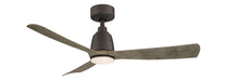 Fanimation - FPD8547GR - 44 Inches Ceiling Fan - Kute 44 - Matte Greige