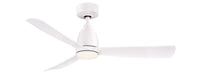 Fanimation - FPD8547MW - 44 Inches Ceiling Fan - Kute 44 - Matte White