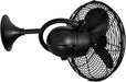 Matthews Fan Company - KC-BK - 13 Inch Wall Fan - Kaye - Matte Black