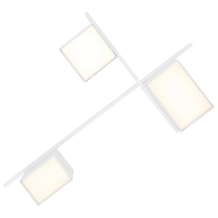 Access - 52180LEDD-MWH/ACR - LED Flush Mount - Madrid - Matte White