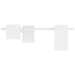 Access - 52180LEDD-MWH/ACR - LED Flush Mount - Madrid - Matte White