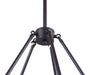 Craftmade - 54025-OBG - Five Light Outdoor Chandelier - Union - Oiled Bronze Gilded