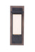 Craftmade - ZA2502-WBMN-LED - LED Outdoor Lantern - Heights - Whiskey Barrel / Midnight