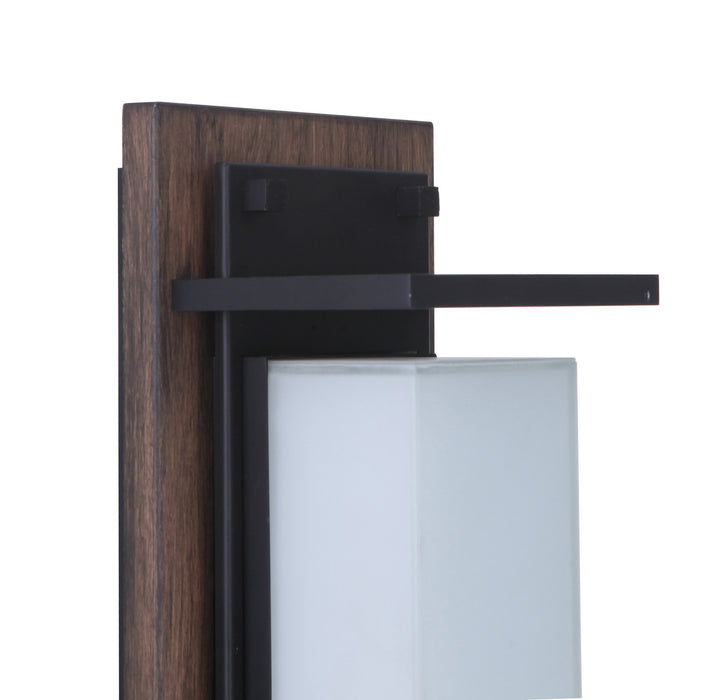Craftmade - ZA2502-WBMN-LED - LED Outdoor Lantern - Heights - Whiskey Barrel / Midnight