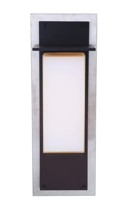 Craftmade - ZA2512-SSMN-LED - LED Outdoor Lantern - Heights - Stainless Steel / Midnight