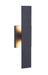 Craftmade - ZA2600-MN-LED - LED Outdoor Wall Lantern - Rens - Midnight