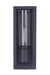 Craftmade - ZA2800-TB - One Light Outdoor Wall Lantern - Carmel - Textured Black