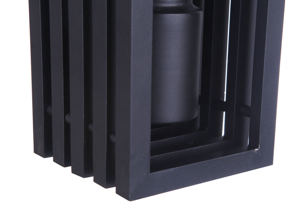 Craftmade - ZA2800-TB - One Light Outdoor Wall Lantern - Carmel - Textured Black