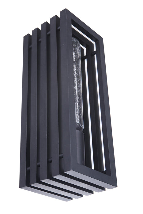 Craftmade - ZA2810-TB - One Light Outdoor Wall Lantern - Carmel - Textured Black