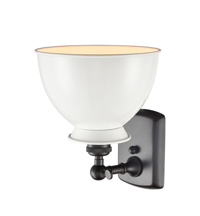 Innovations - 516-1W-OB-M14-W - One Light Wall Sconce - Ballston - Oil Rubbed Bronze