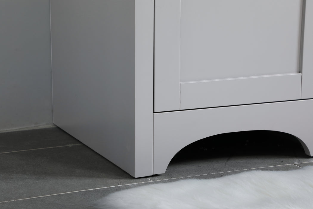 Elegant Lighting - VF17018GR - Single Bathroom Vanity - moore - Grey