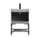 Elegant Lighting - VF42024CG - Single Bathroom Vanity - Gerard - Concrete Grey