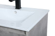 Elegant Lighting - VF42024CG - Single Bathroom Vanity - Gerard - Concrete Grey