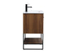 Elegant Lighting - VF42036WB - Single Bathroom Vanity - Gerard - Walnut Brown