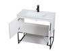 Elegant Lighting - VF42036WH - Single Bathroom Vanity - Gerard - White