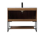 Elegant Lighting - VF42040WB - Single Bathroom Vanity - Gerard - Walnut Brown