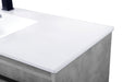Elegant Lighting - VF42048CG - Single Bathroom Vanity - Gerard - Concrete Grey