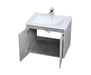 Elegant Lighting - VF44024CG - Single Bathroom Floating Vanity - Rasina - Concrete Grey