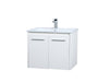 Elegant Lighting - VF44024WH - Single Bathroom Floating Vanity - Rasina - White