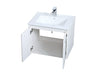 Elegant Lighting - VF44024WH - Single Bathroom Floating Vanity - Rasina - White