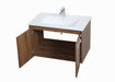 Elegant Lighting - VF44030WB - Single Bathroom Floating Vanity - Rasina - Walnut Brown