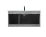 Elegant Lighting - VF44040CG - Single Bathroom Floating Vanity - Rasina - Concrete Grey