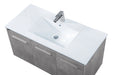 Elegant Lighting - VF44040CG - Single Bathroom Floating Vanity - Rasina - Concrete Grey