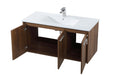 Elegant Lighting - VF44040WB - Single Bathroom Floating Vanity - Rasina - Walnut Brown