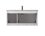 Elegant Lighting - VF44040WH - Single Bathroom Floating Vanity - Rasina - White
