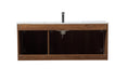 Elegant Lighting - VF44048WB - Single Bathroom Floating Vanity - Rasina - Walnut Brown