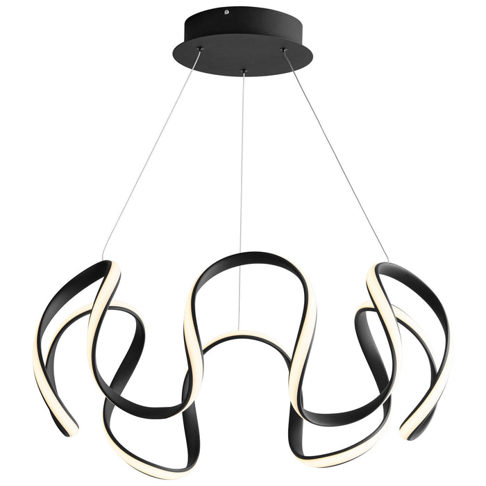 Quorum - 3-61-15 - LED Ceiling Mount - Cirro - Black