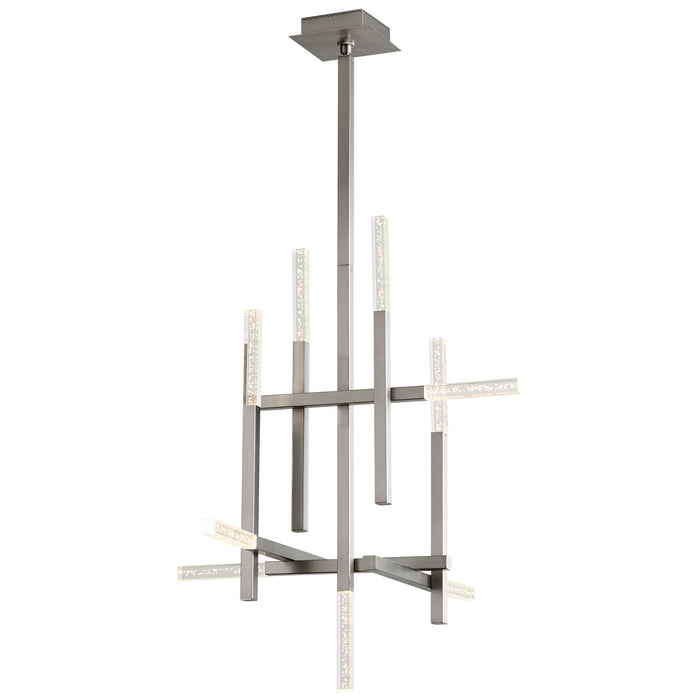 Quorum - 3-636-24 - LED Ceiling Mount - Atlantis - Satin Nickel