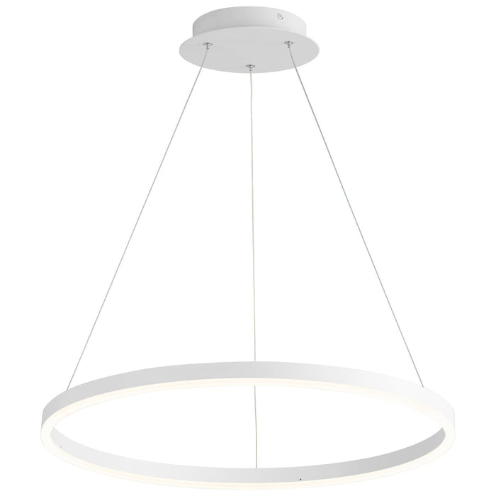 Quorum - 3-64-6 - LED Pendant - Circulo - White