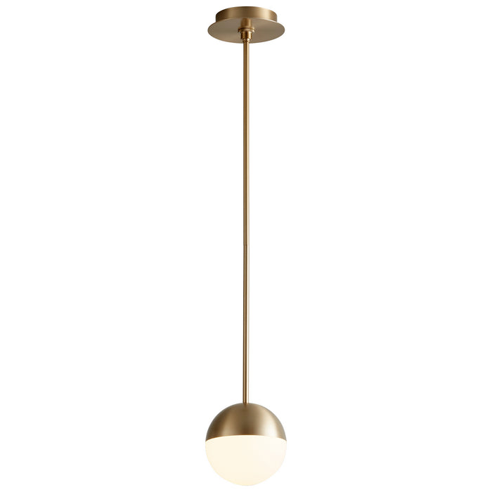 Quorum - 3-6900-40 - LED Pendant - Mondo - Aged Brass