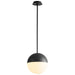 Quorum - 3-6903-15 - LED Pendant - Mondo - Black Black