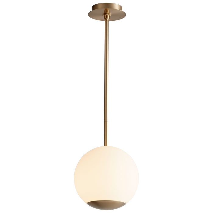 Quorum - 3-690-40 - LED Pendant - Terra - Aged Brass