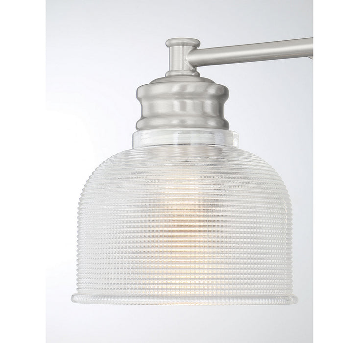 Meridian - M80035BN - Three Light Bathroom Vanity Light - Mbath - Brushed Nickel