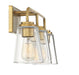 Meridian - M80044NB - Three Light Bathroom Vanity Light - Mbath - Natural Brass